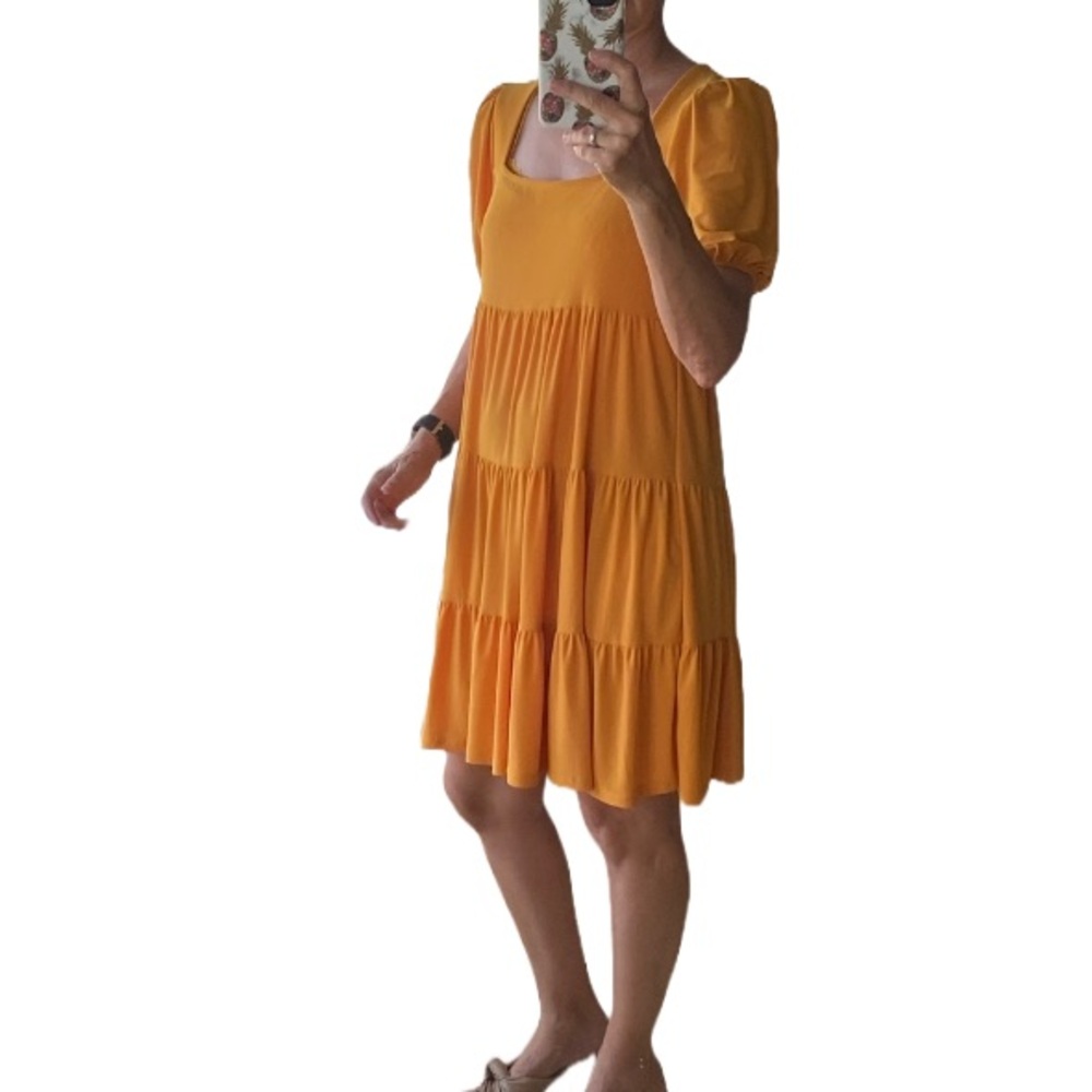 Tiana B Tiered Baby Doll Dress